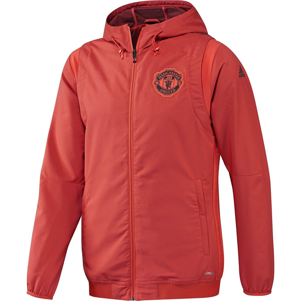 Survêtement Adidas Manchester United noir et rouge – collector M - Vêtements